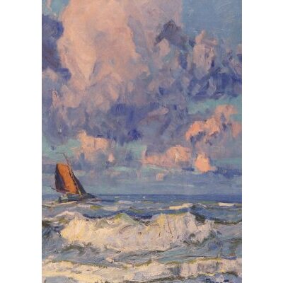 Poppe Folkerts. Nordseebrandung/Morgenstimmung, 1930