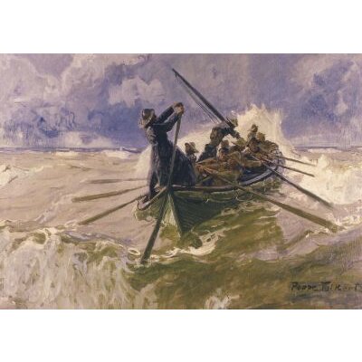 Poppe Folkerts. Norderneyer Rettungsboot "Fürst...