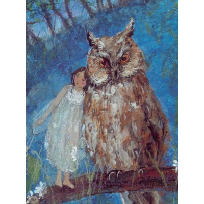 Drescher, D. Elfenland 4, Elfe mit Eule
