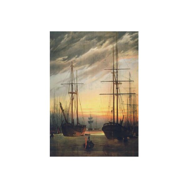 Caspar David Friedrich. Ansicht eines Hafens (Greifswald)