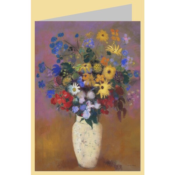 Odilon Redon. Blumen in einer Vase, 1912/14