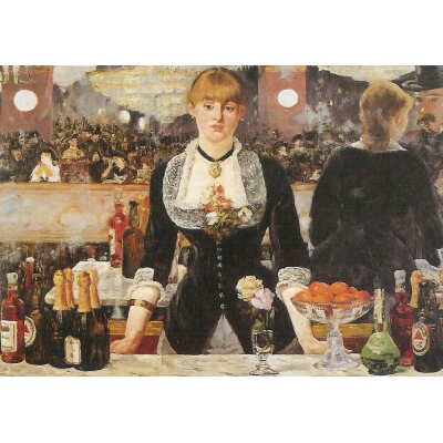 Edouard Manet. Bar in den Folies-Bergére