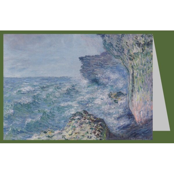 Claude Monet. Das Meer bei Fécamp, 1881