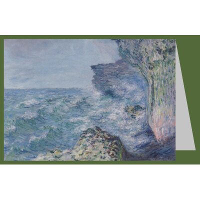 Claude Monet. Das Meer bei Fécamp, 1881