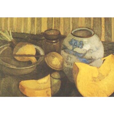 Paula Modersohn-Becker. Stillleben mit Kürbis