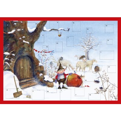 Daniela Drescher. Adventskalender. "Bertie Pom"