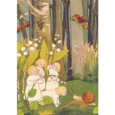 Sybille von Olfers. Beim Blumenreigentanz