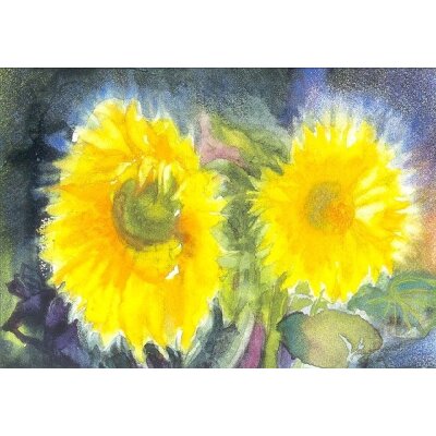 Ruth Elsässer. Sonnenblumen