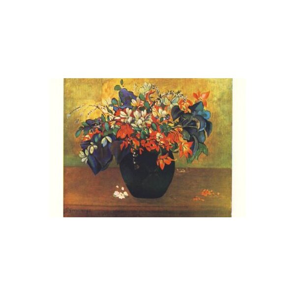 Paul Gauguin. Blumenstillleben. Blumenvase, 1896
