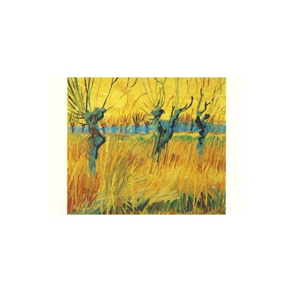 Gogh, V. Weiden bei Sonnenaufgang, 1888. KK