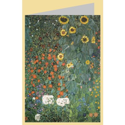 Gustav Klimt. Bauerngarten mit Sonnenblumen