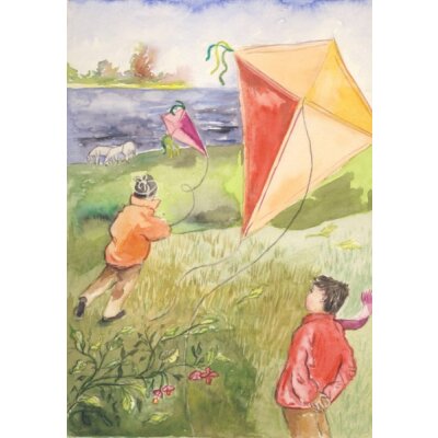 Anne C. Wenzel. Mit dem Wind