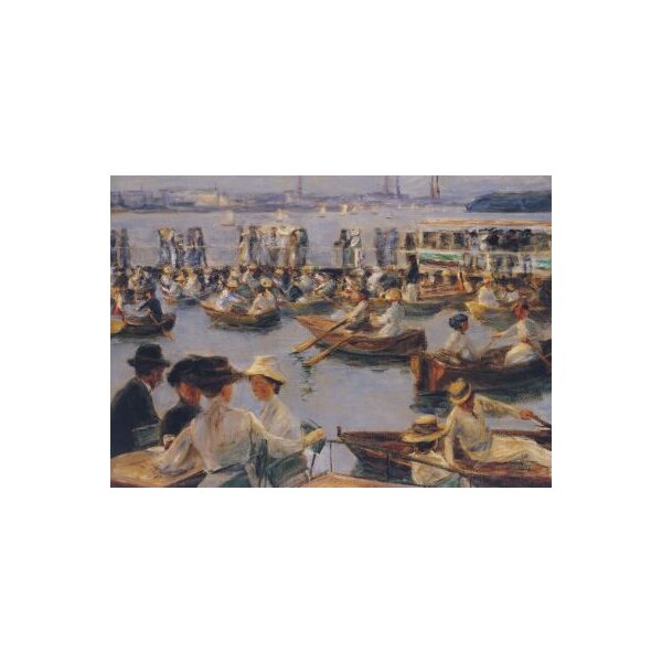 Max Liebermann. An der Alster in Hamburg, 1910
