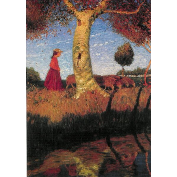 Otto Modersohn. Sonniger Herbsttag, um 1898