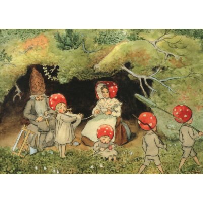Elsa Beskow. Wichtelkinder (Familie)