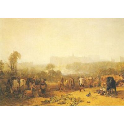 Joseph Mallord William Turner. Rübenernte, 1809