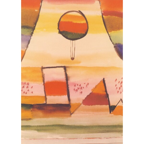 Paul Klee. Der Ballon im Fenster.
