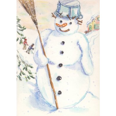 Anne C. Wenzel. Schneemann, 2009