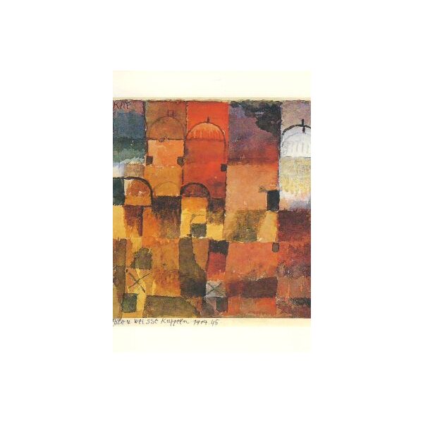 Paul Klee. Rote und weiße Kuppeln, 1914
