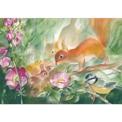 Marie Laure Viriot. Heckenrose