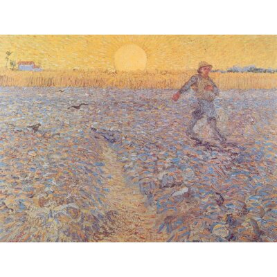 Vincent van Gogh. Der Sämann auf dem Felde....