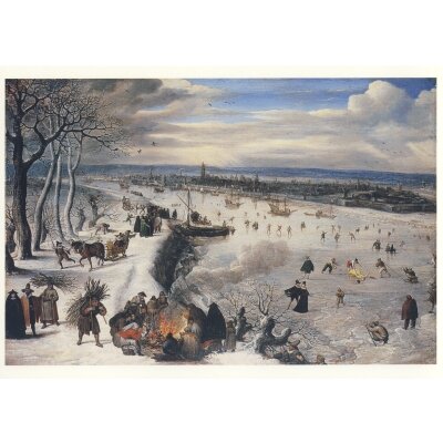 Lucas von Valckenborch. Ansicht von Antwerpen mit...