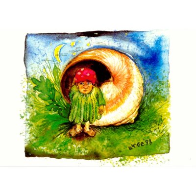 Angelika Wolk-Gerche. Schneckenhaus-Elf