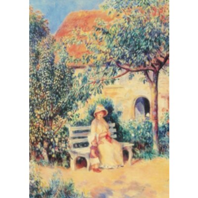 Piere-Auguste Renoir. Die Bank im Garten, Auss. 1886