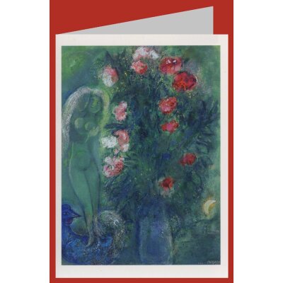 Marc Chagall. Paar am grünen Himmel, 1950