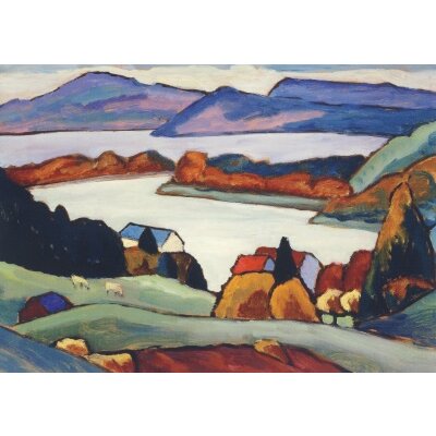 Gabriele Münter. Taffelsee, ca. 1935-36