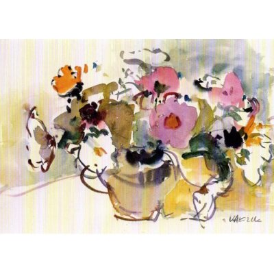 Gerd Kadzik Bouquet mit Cosmea