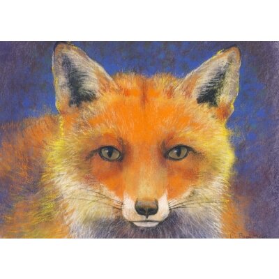 Loes Botman. Fuchs, 2014 Pastell