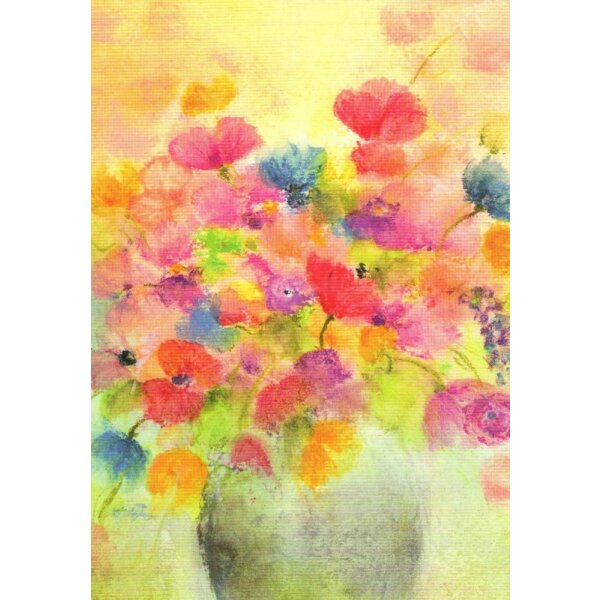 Baukje Exler. Wildblumen in einer Vase