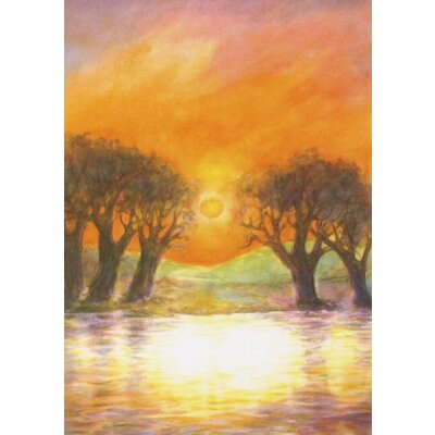 Johanna Schneider. Sonnenuntergang