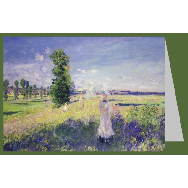 Claude Monet. Der Spaziergang, 1872-75