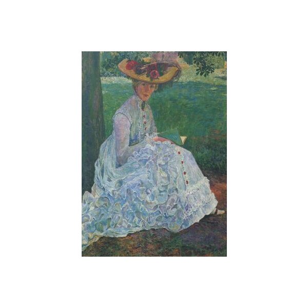 Heinrich Vogeler. Dame in Weiß, 1907