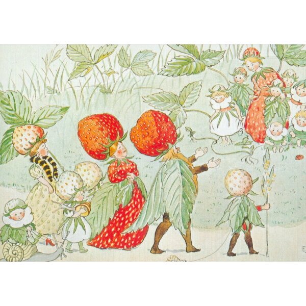 Elsa Beskow. Kleiner Erdbeerkönig