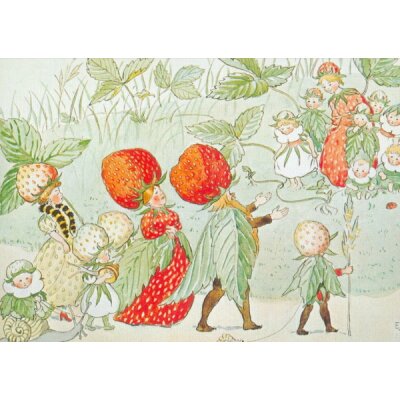 Elsa Beskow. Kleiner Erdbeerkönig