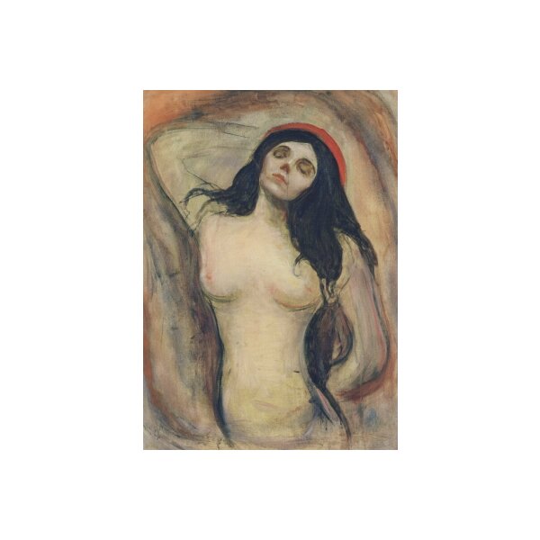 Edvard Munch. Madonna (Liegende Frau), 1894