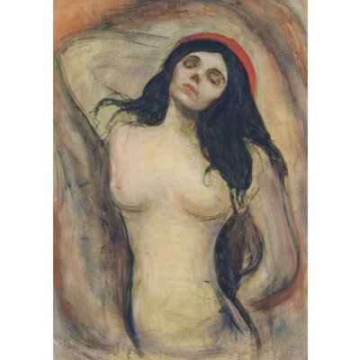 Edvard Munch. Madonna (Liegende Frau), 1894