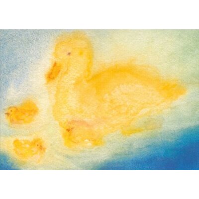 Dorothea Schmidt. Enten mit Jungen