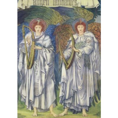 Edward Burne-Jones. Angeli Laudantes, ca. 1887