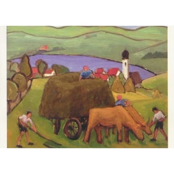 Gabriele Münter. Am Riedsee, 1931