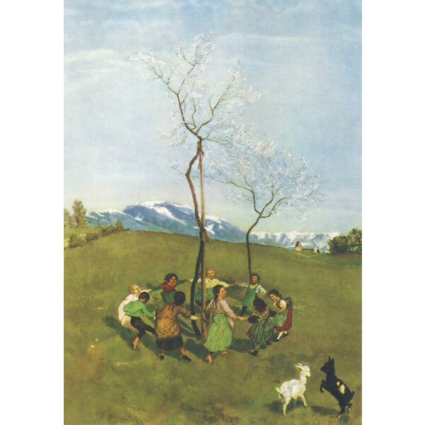 Hans Thoma. Frühlingsreigen, 1875