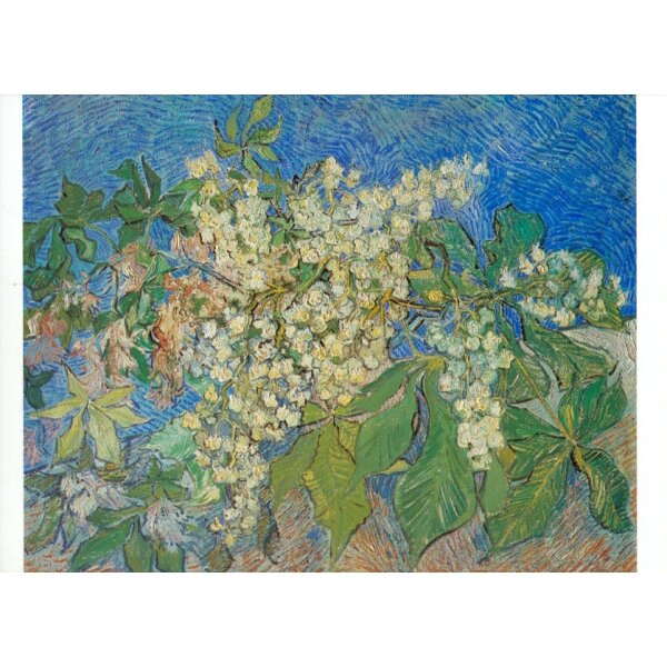 Vincent van Gogh. Blühender Kastanienbaumzweig, 1890