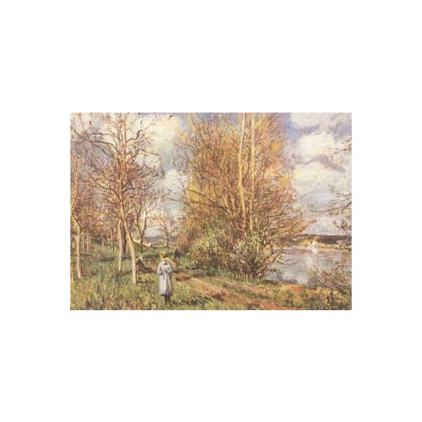 Alfred Sisley. Wiesen im Frühling, um 1880