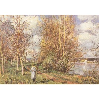 Alfred Sisley. Wiesen im Frühling, um 1880