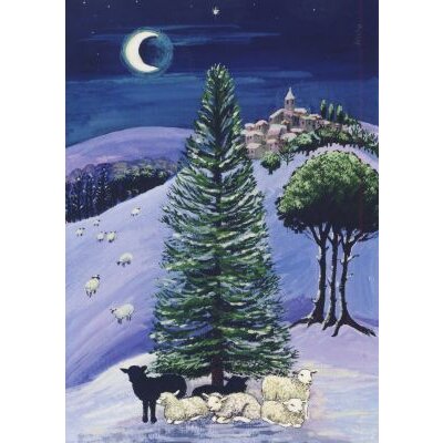 Margaret Loxton. Schafe in einer Winterlandschaft