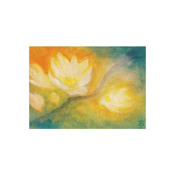 Jula Scholzen-Gnad. Weisse Magnolien