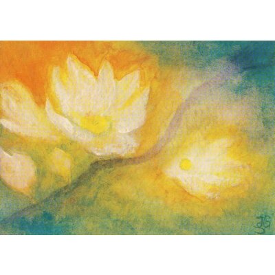Jula Scholzen-Gnad. Weisse Magnolien